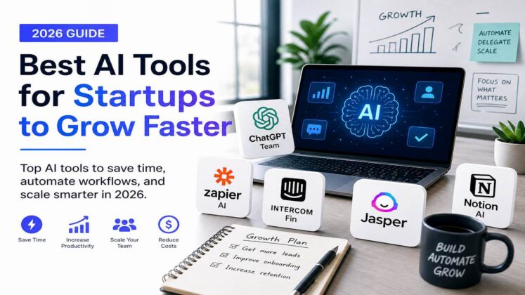 Best AI Tools for Startups to Grow Faster in 2026