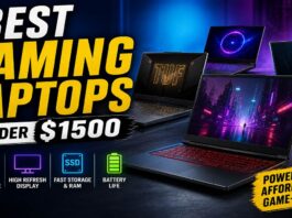 Best Gaming Laptops Under $1500 in 2026