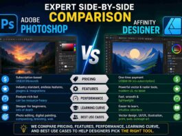 Photoshop vs Affinity Designer