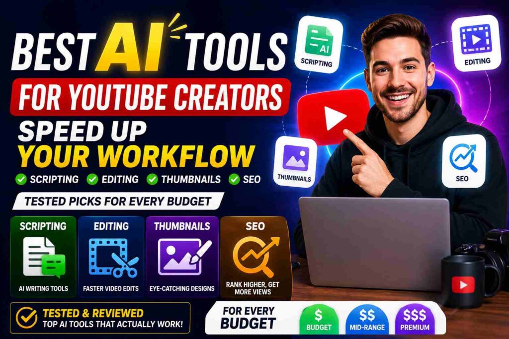 Best AI Tools for YouTube Creators (2026 Hands-On Review)