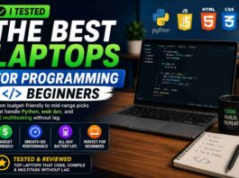 Best Laptops for Programming Beginners Tested for Real Coding