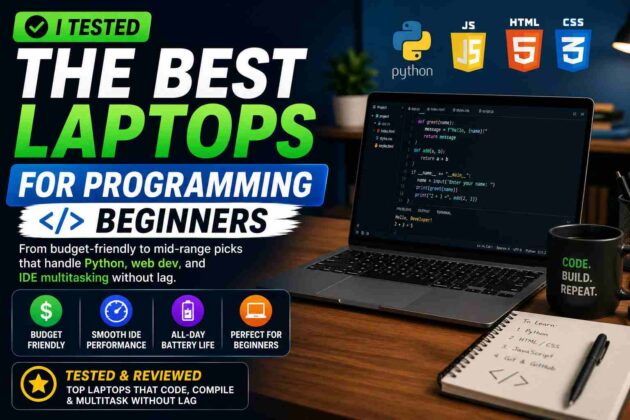 Computer Programming Laptop Best Laptops for Programming Beginners in 2026 (Tested for Real Coding)