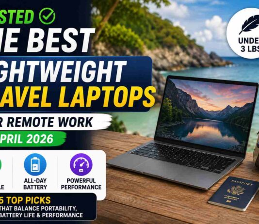 Best Lightweight Laptops for Travel and Remote Work (2026 Tested Picks)