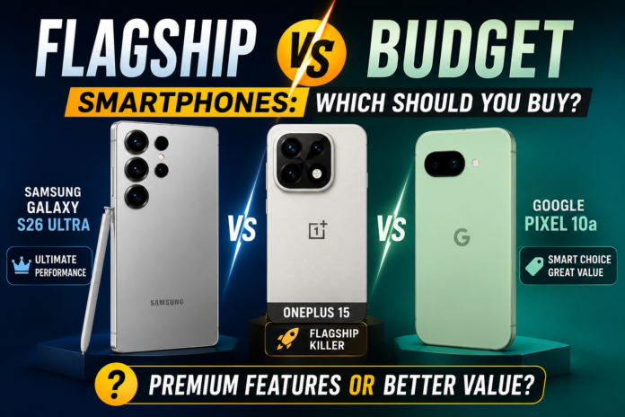 Flagship vs Budget Smartphones Flagship vs Budget Smartphones image