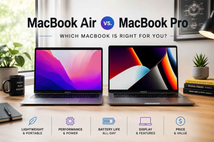MacBook Air vs MacBook Pro image