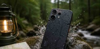 Rugged smartphone for outdoor use