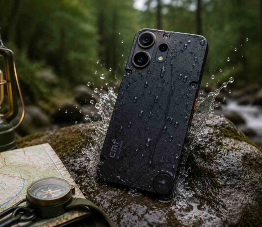 Rugged smartphone for outdoor use